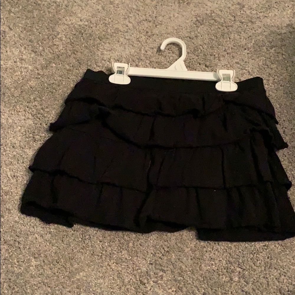 Skirt with shorts under